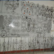 House Decor with Wrought Iron Design