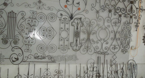 House Decor with Wrought Iron Design