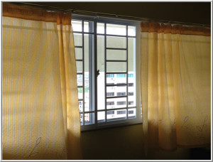 Curtains for privacy