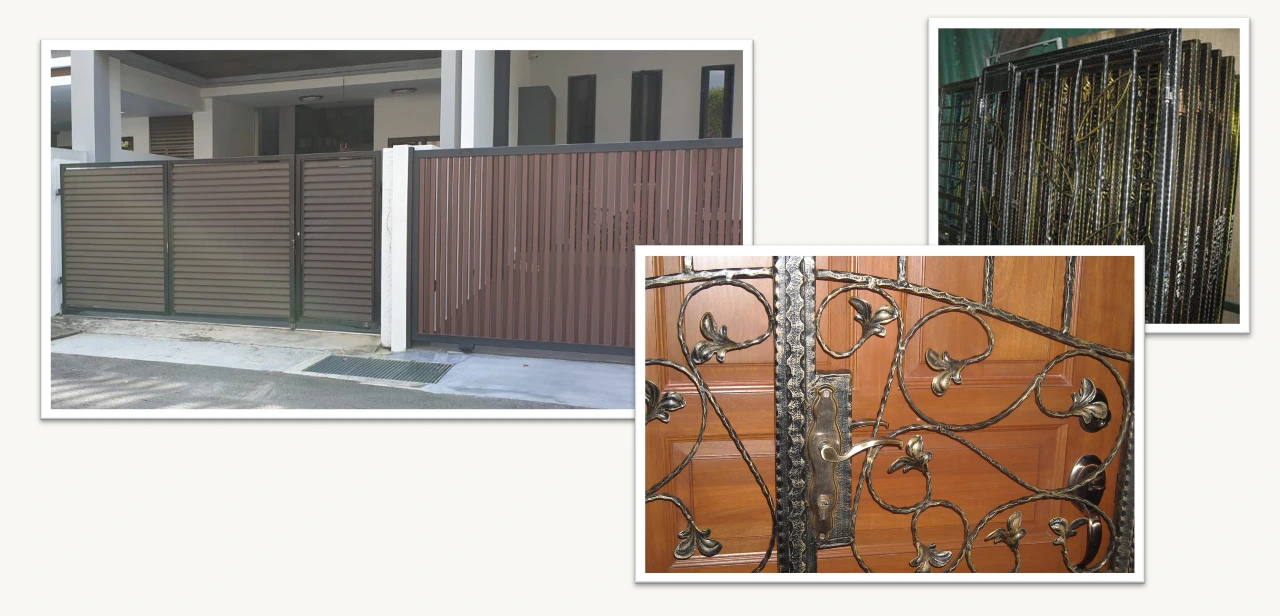 indoor and outdoor iron gates