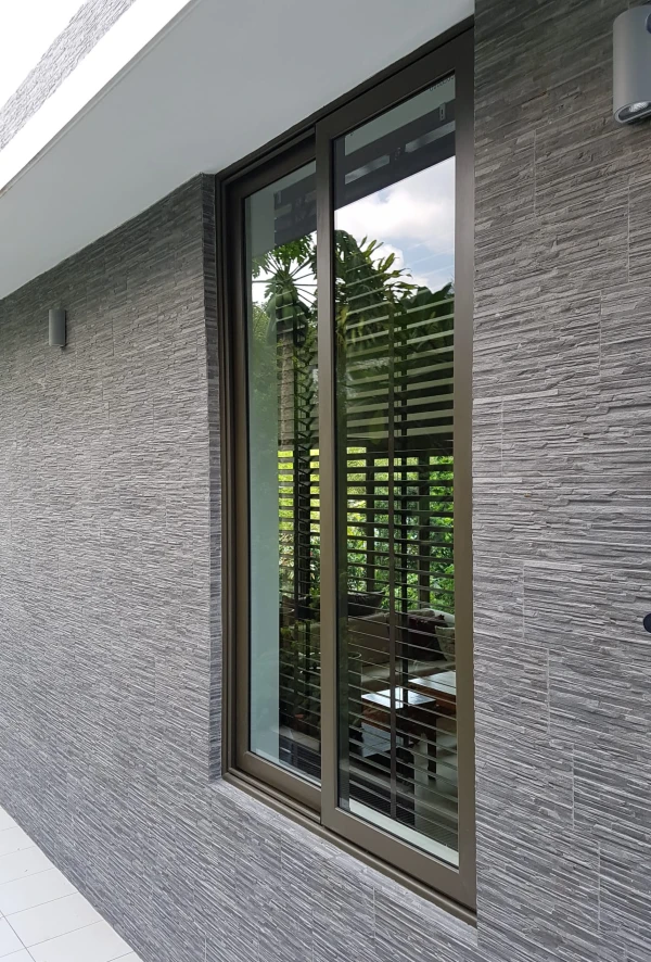 Premium single sliding window in landed home